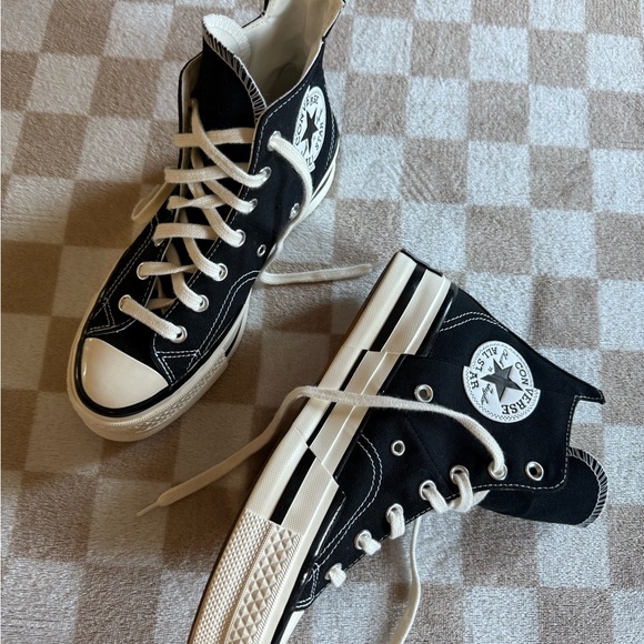 Converse Black High-Top Sneakers - Picture 2 of 6